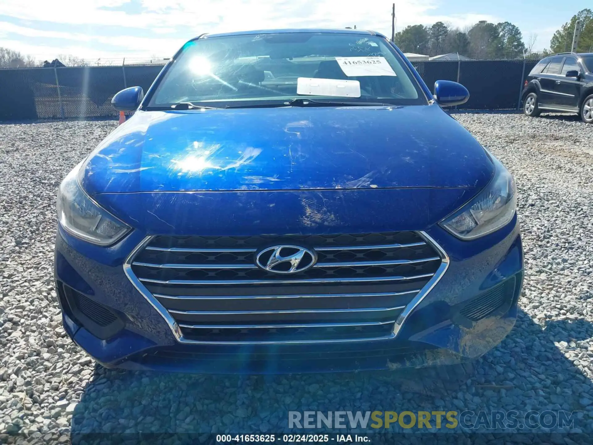 11 Photograph of a damaged car 3KPC24A69LE117346 HYUNDAI ACCENT 2020