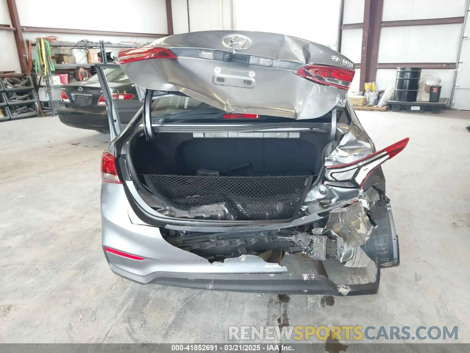 6 Photograph of a damaged car 3KPC24A69LE122644 HYUNDAI ACCENT 2020