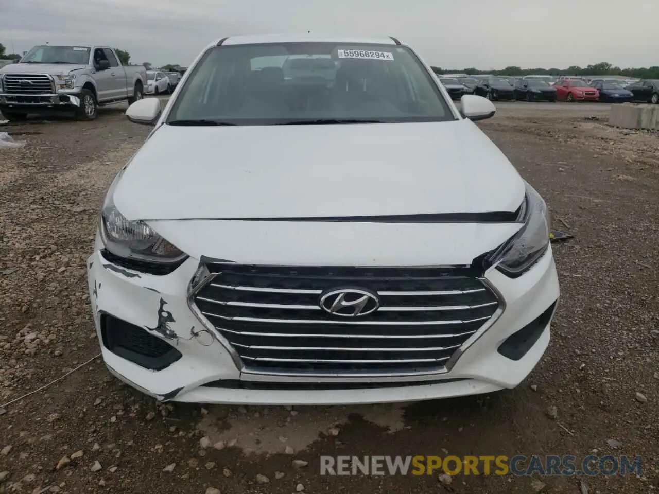 5 Photograph of a damaged car 3KPC24A69LE123955 HYUNDAI ACCENT 2020