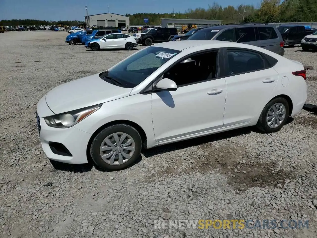 1 Photograph of a damaged car 3KPC24A6XLE094286 HYUNDAI ACCENT 2020