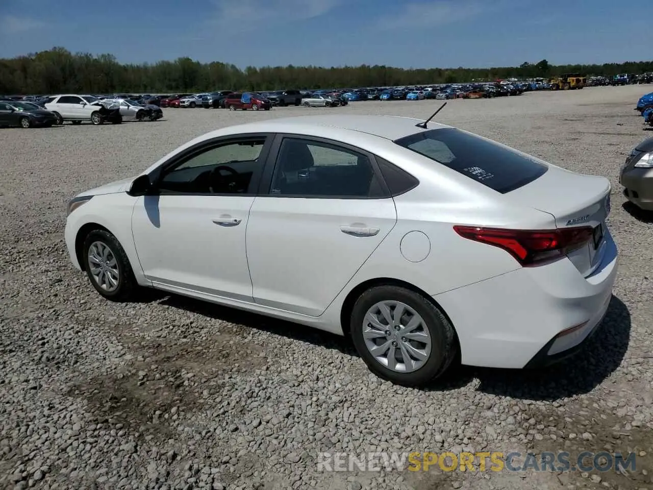 2 Photograph of a damaged car 3KPC24A6XLE094286 HYUNDAI ACCENT 2020