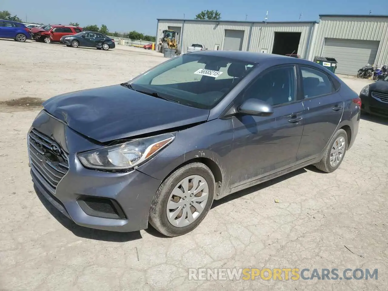 1 Photograph of a damaged car 3KPC24A6XLE104959 HYUNDAI ACCENT 2020