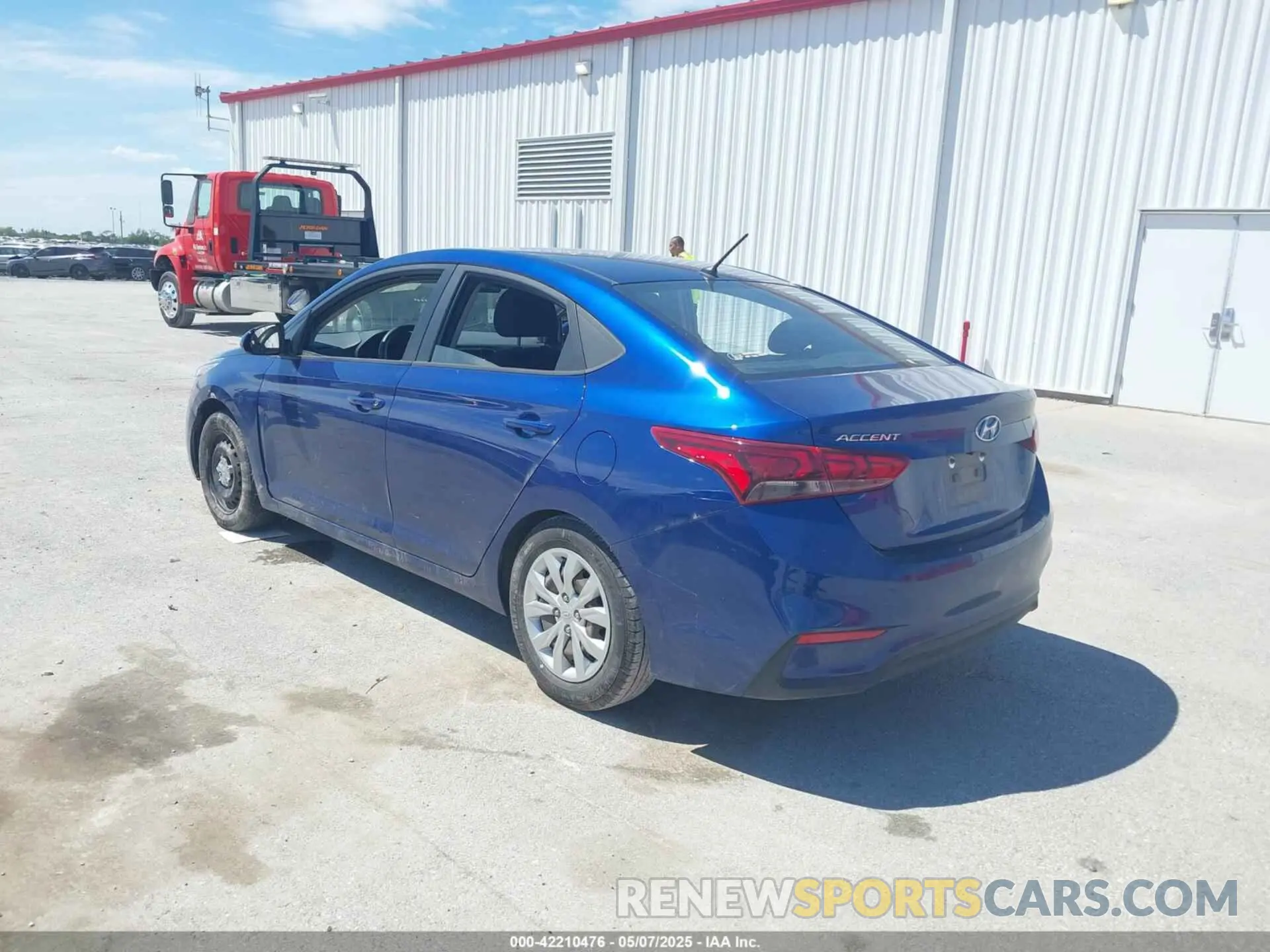 3 Photograph of a damaged car 3KPC24A6XLE126718 HYUNDAI ACCENT 2020