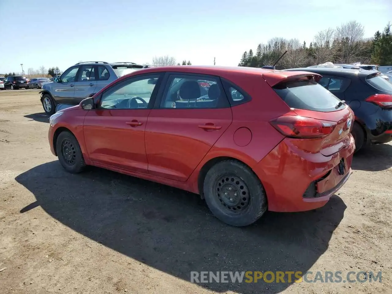 2 Photograph of a damaged car 3KPC25A62LE108252 HYUNDAI ACCENT 2020