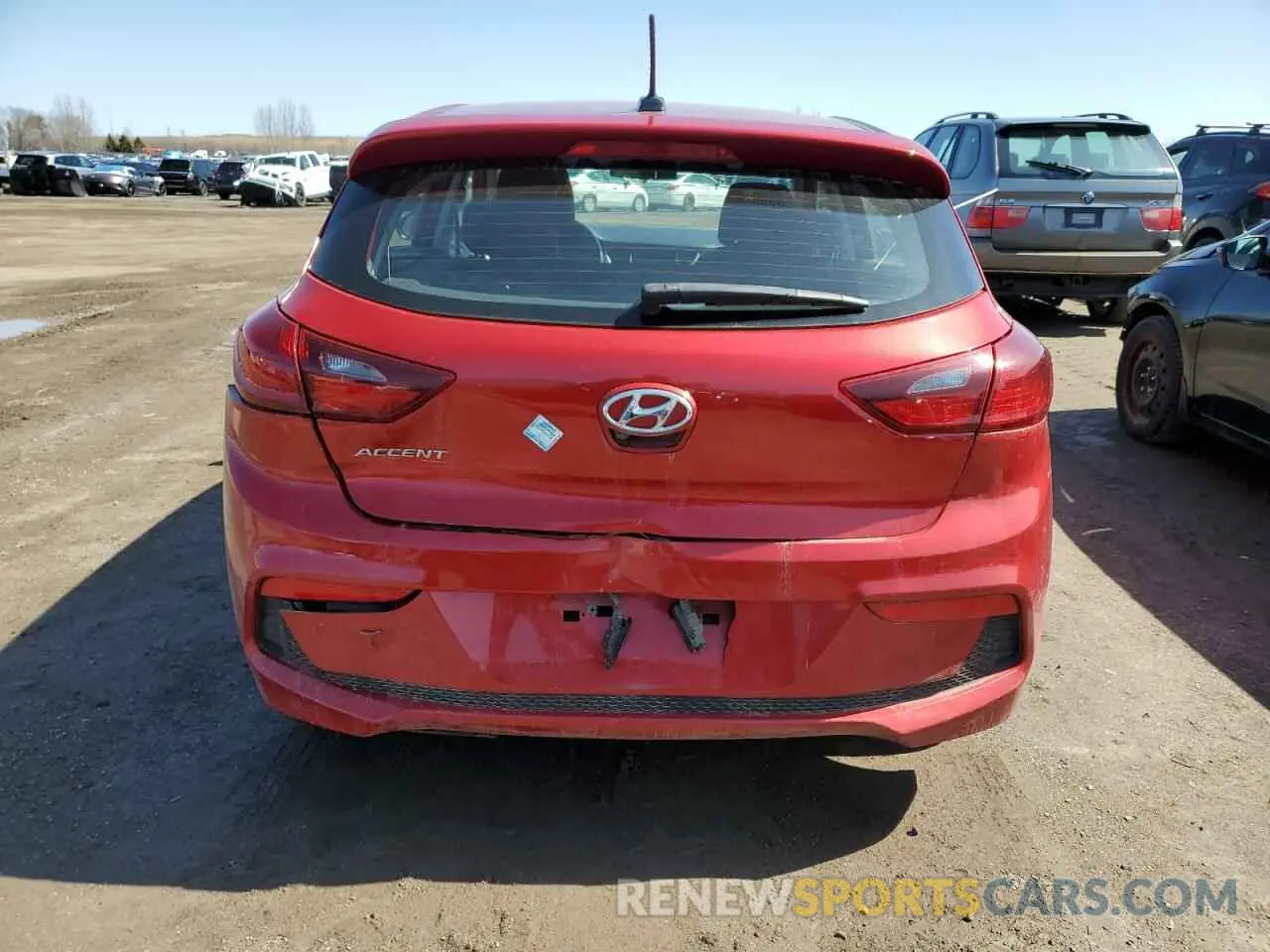 6 Photograph of a damaged car 3KPC25A62LE108252 HYUNDAI ACCENT 2020