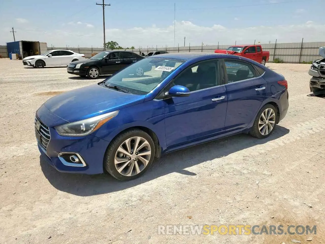 1 Photograph of a damaged car 3KPC34A61LE120724 HYUNDAI ACCENT 2020