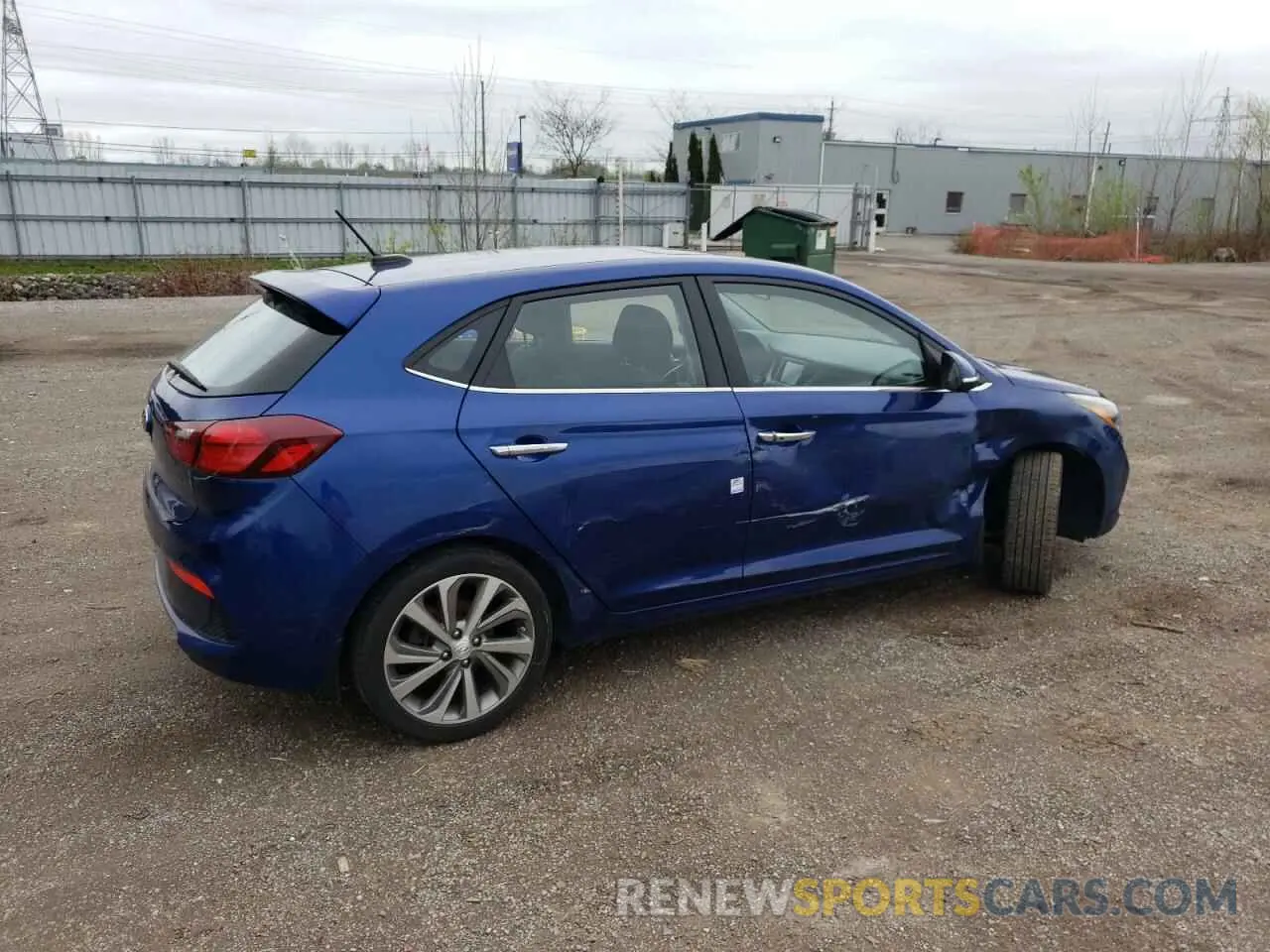 3 Photograph of a damaged car 3KPC35A6XLE100798 HYUNDAI ACCENT 2020
