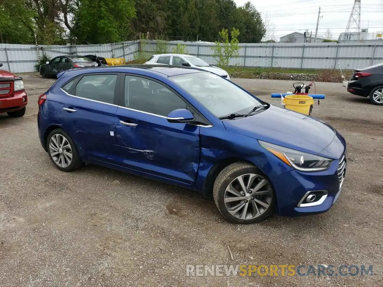 4 Photograph of a damaged car 3KPC35A6XLE100798 HYUNDAI ACCENT 2020