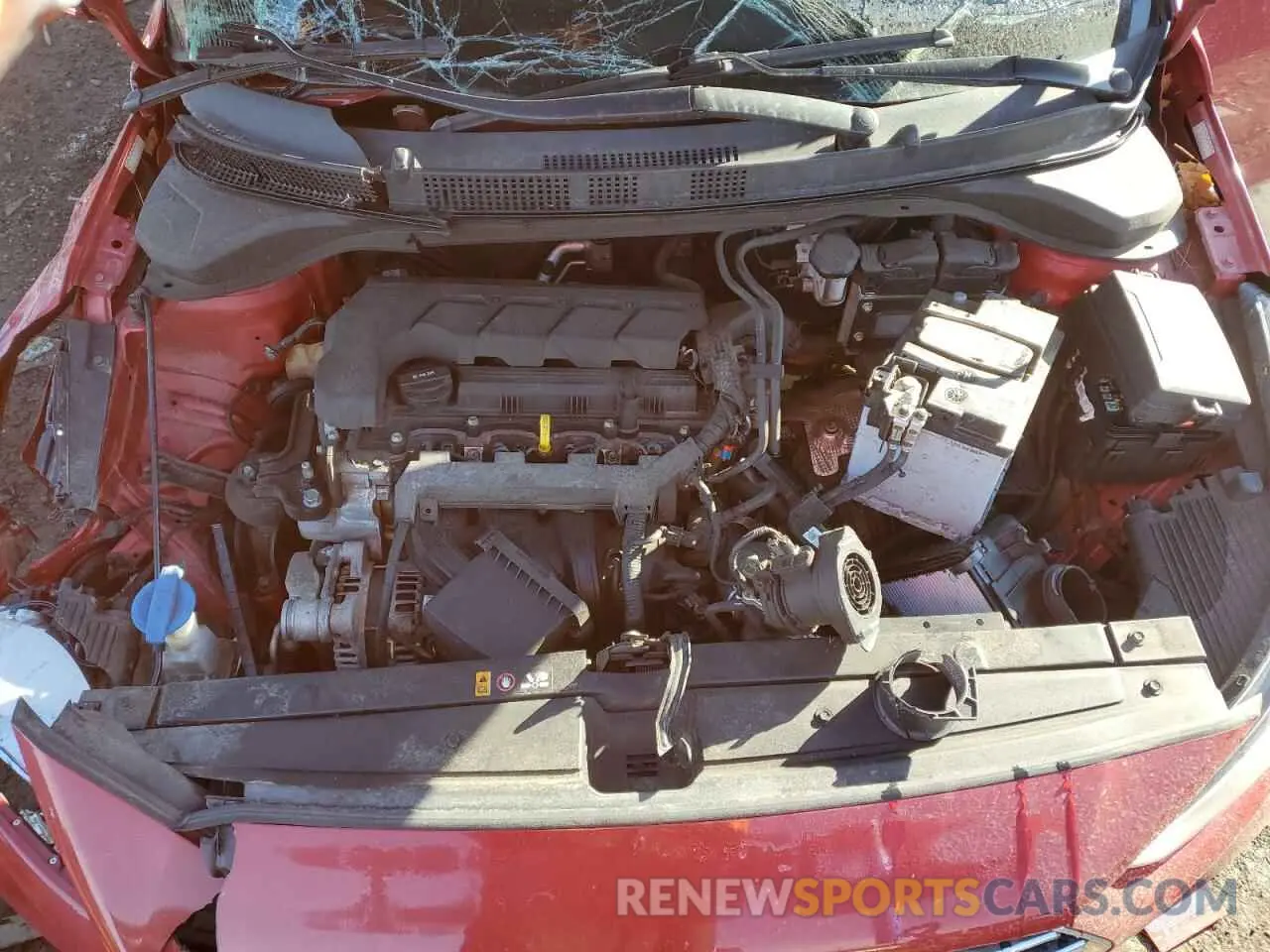 13 Photograph of a damaged car 3KPC24A60ME128964 HYUNDAI ACCENT 2021