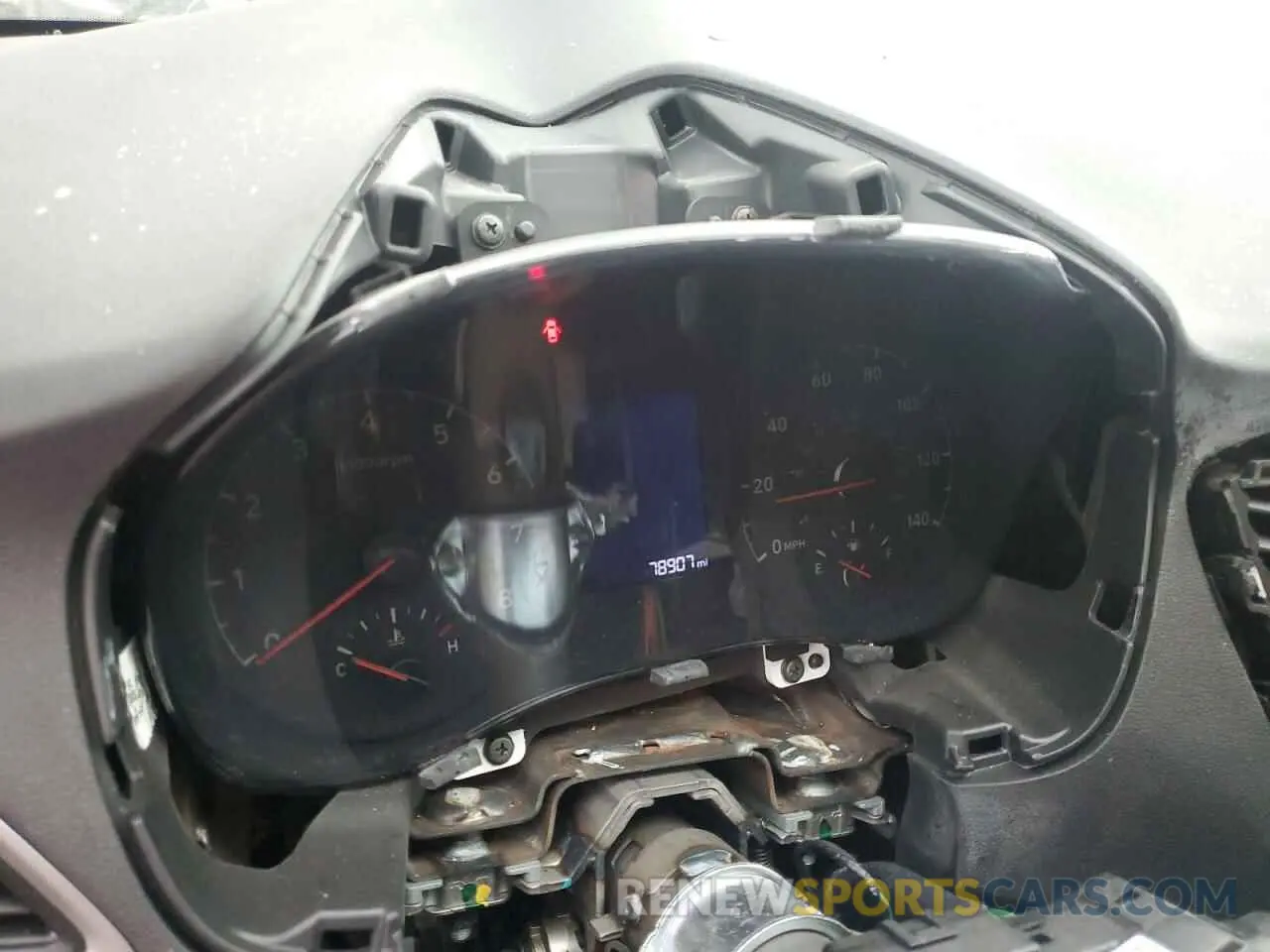 9 Photograph of a damaged car 3KPC24A60ME128964 HYUNDAI ACCENT 2021