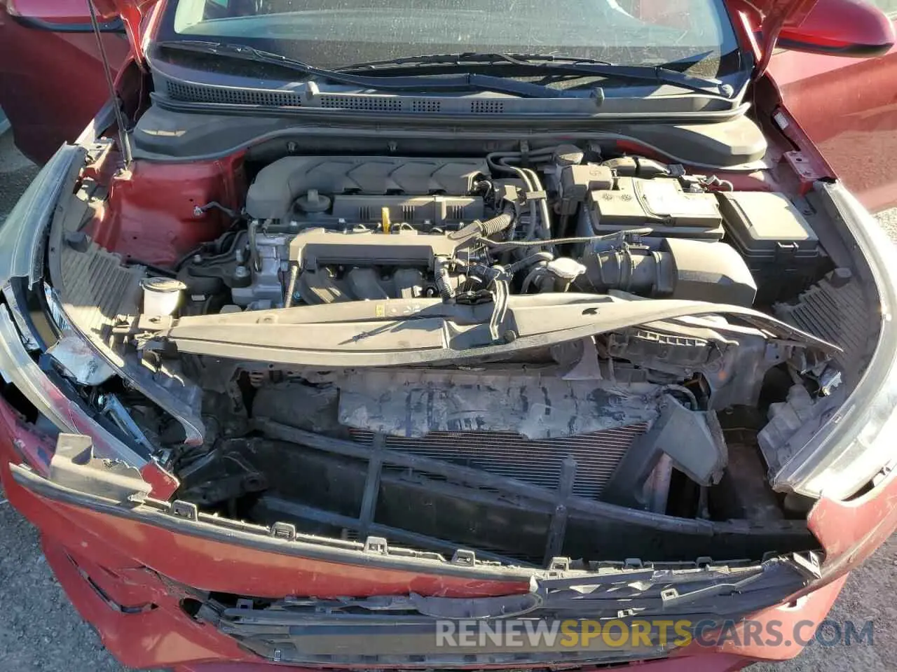 12 Photograph of a damaged car 3KPC24A60ME129659 HYUNDAI ACCENT 2021
