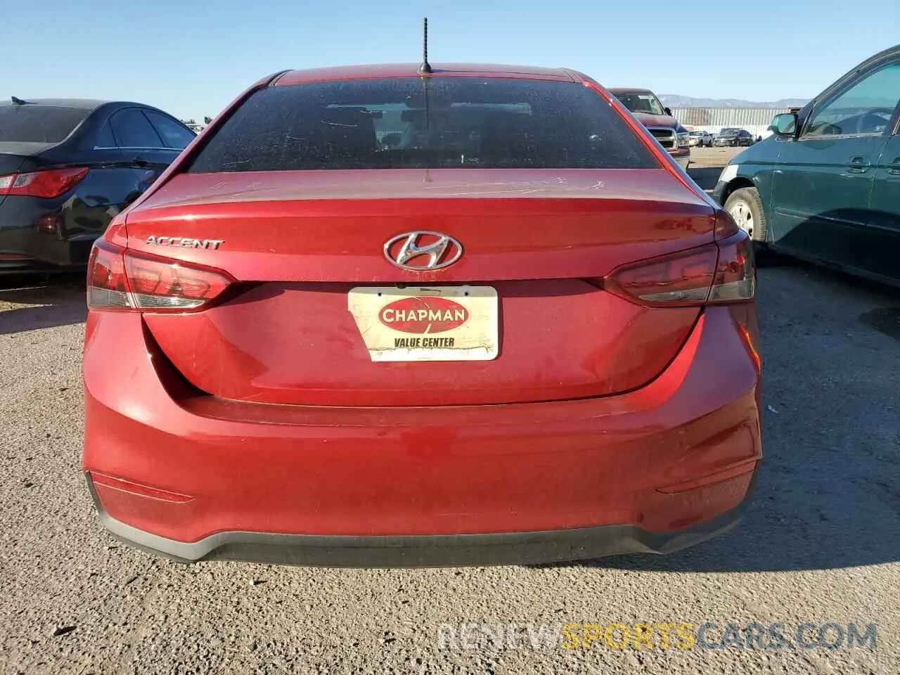 6 Photograph of a damaged car 3KPC24A60ME129659 HYUNDAI ACCENT 2021