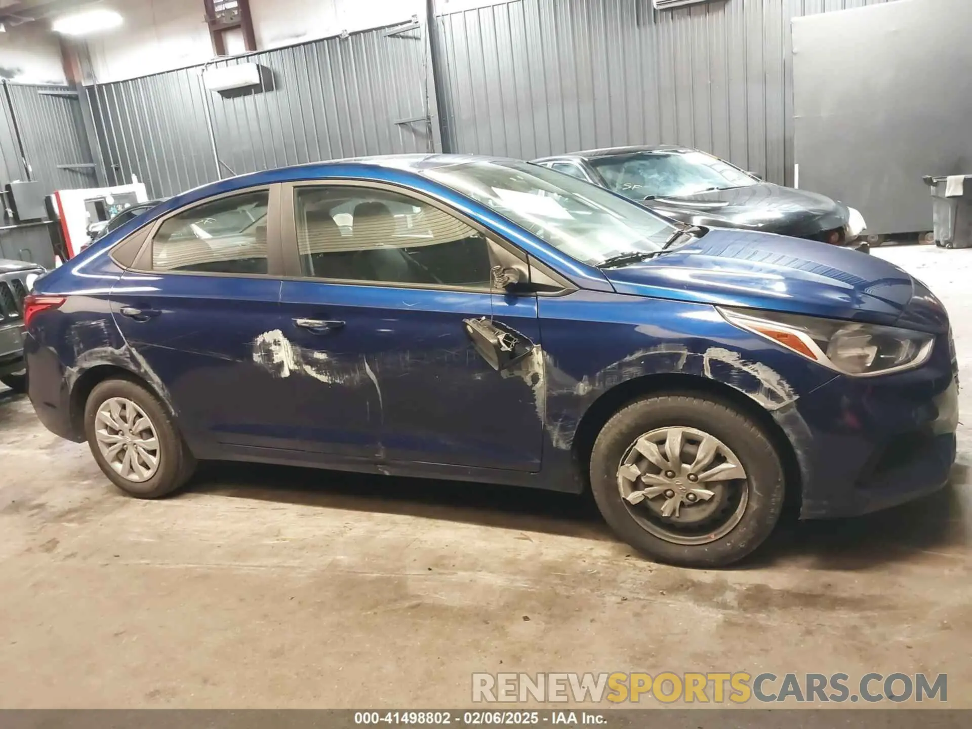 6 Photograph of a damaged car 3KPC24A60ME136417 HYUNDAI ACCENT 2021