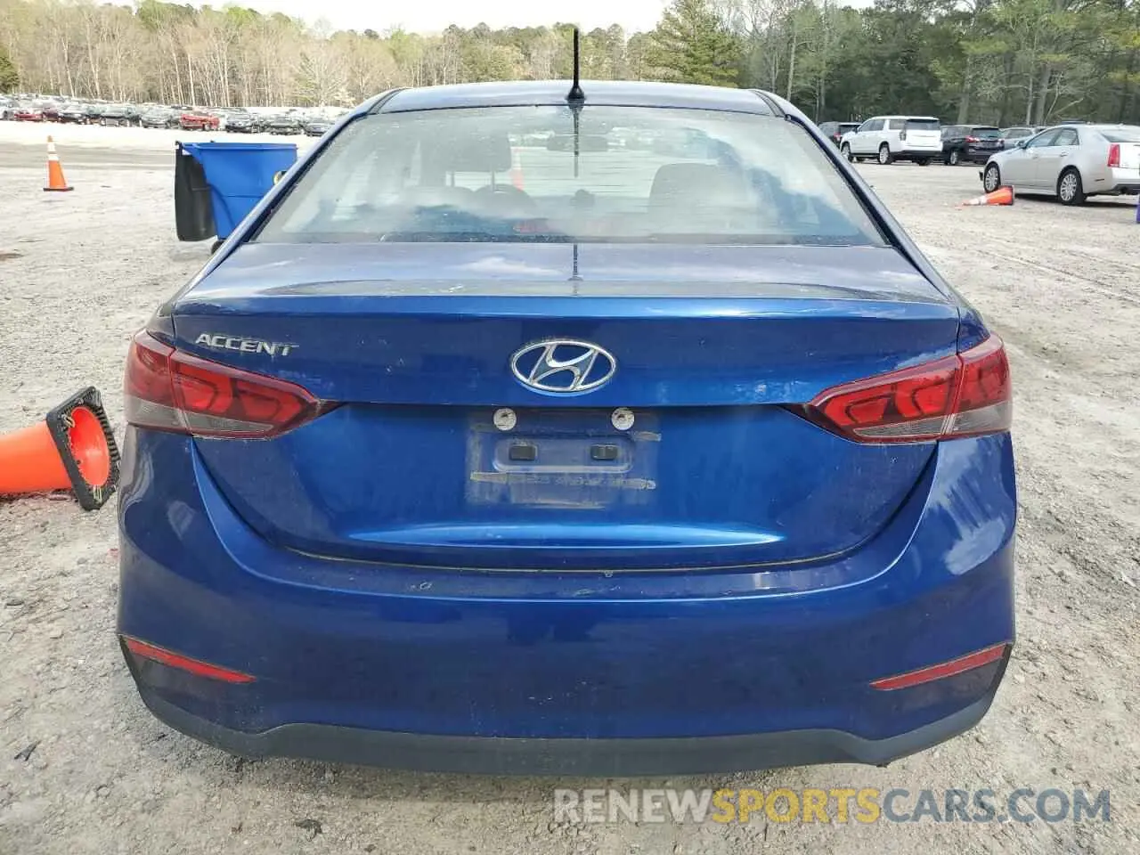 6 Photograph of a damaged car 3KPC24A60ME136966 HYUNDAI ACCENT 2021