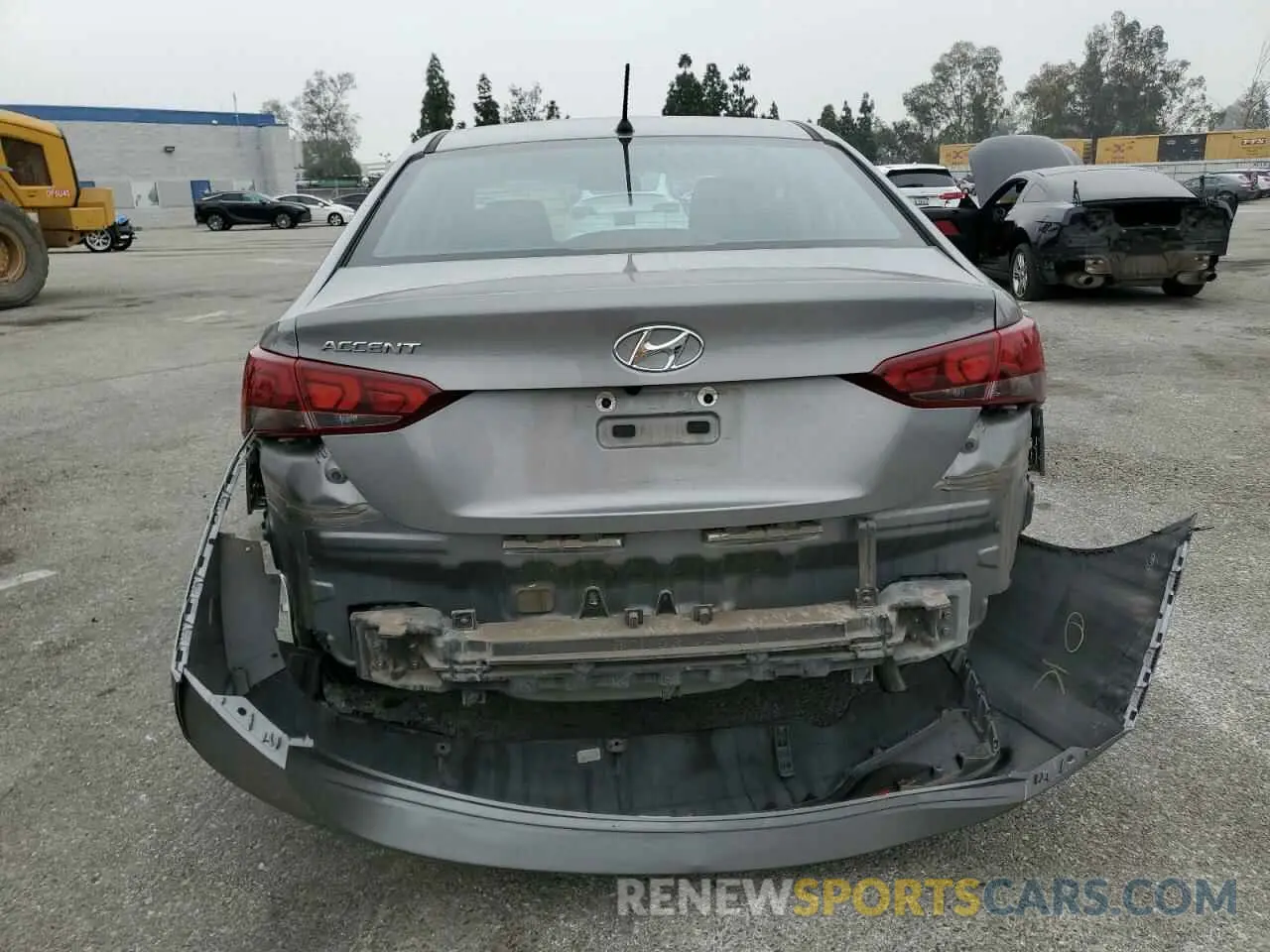 6 Photograph of a damaged car 3KPC24A60ME147658 HYUNDAI ACCENT 2021