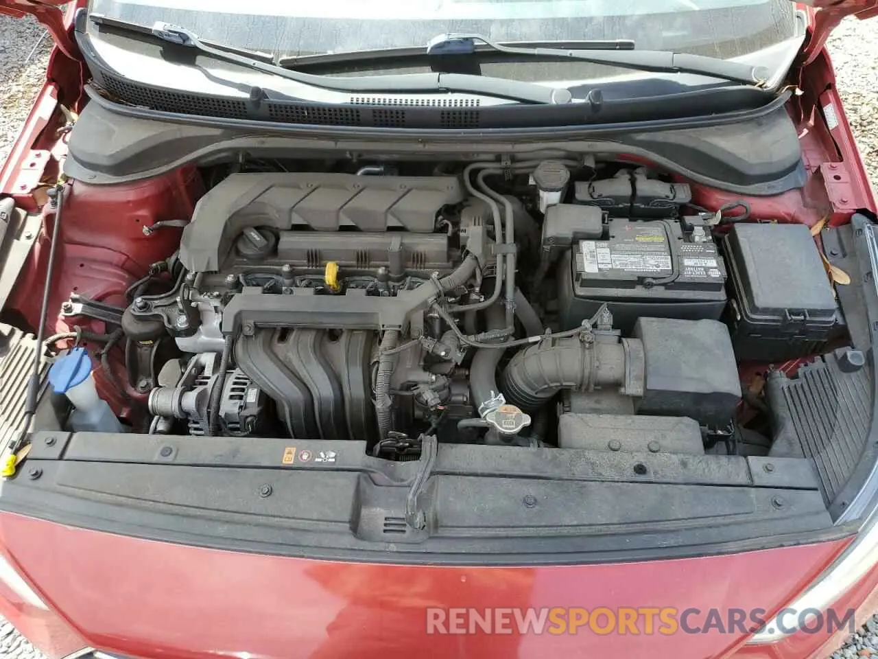 11 Photograph of a damaged car 3KPC24A62ME130361 HYUNDAI ACCENT 2021