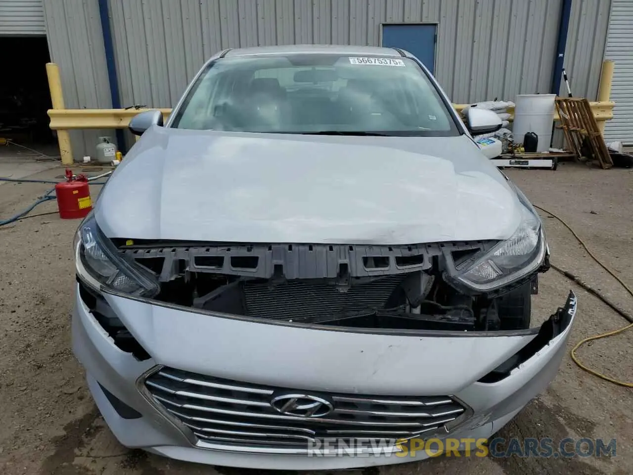 5 Photograph of a damaged car 3KPC24A62ME131784 HYUNDAI ACCENT 2021