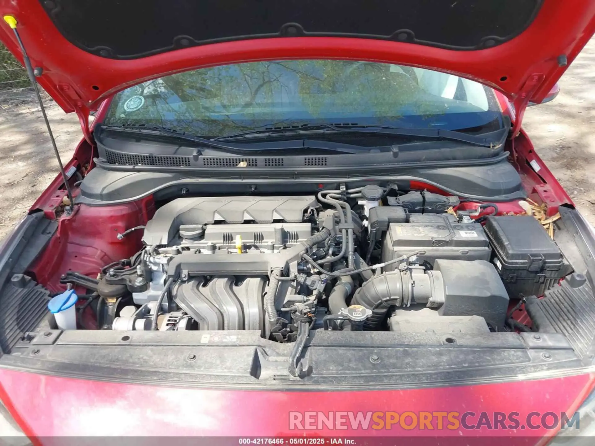 10 Photograph of a damaged car 3KPC24A62ME142333 HYUNDAI ACCENT 2021