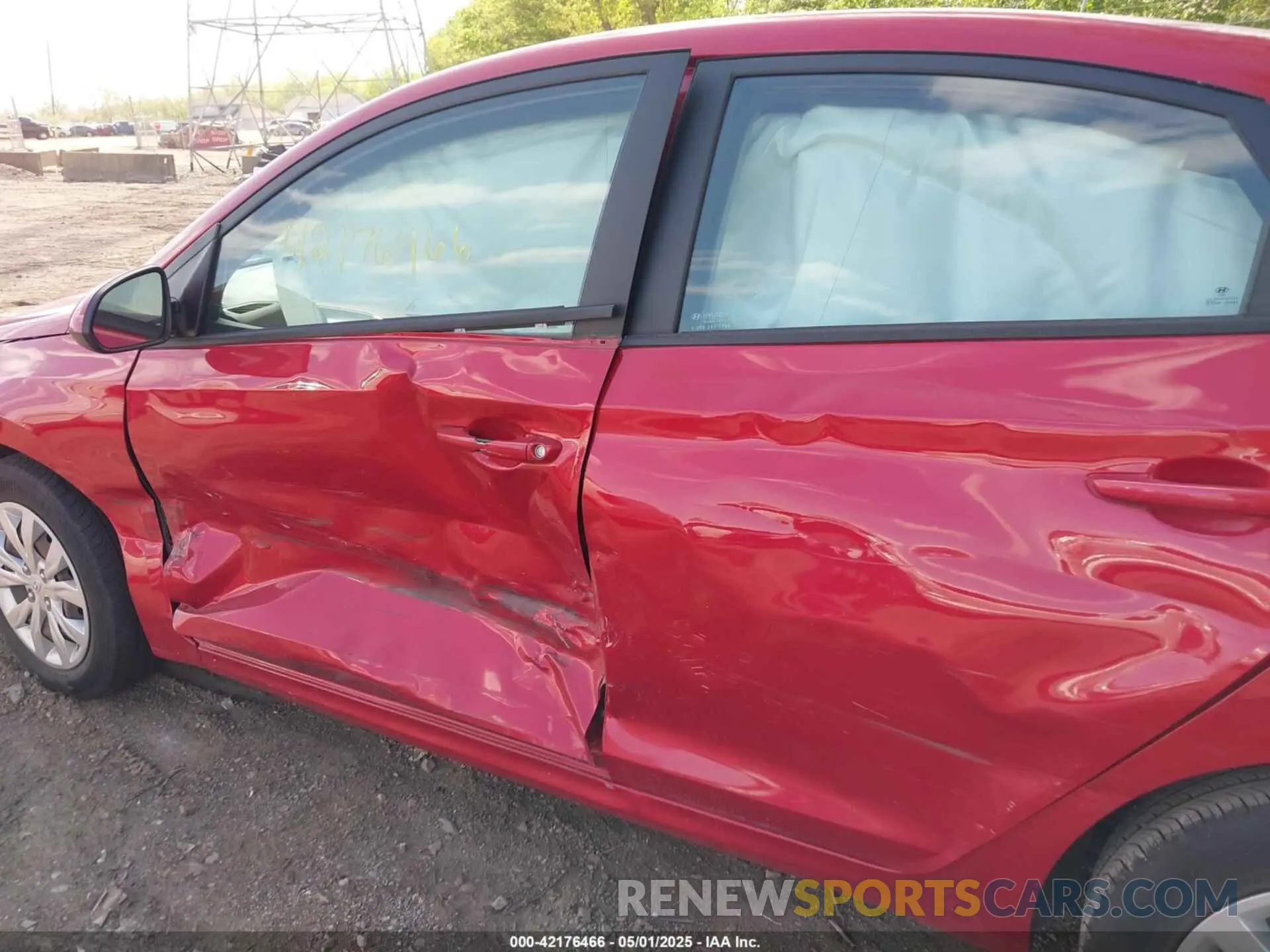6 Photograph of a damaged car 3KPC24A62ME142333 HYUNDAI ACCENT 2021