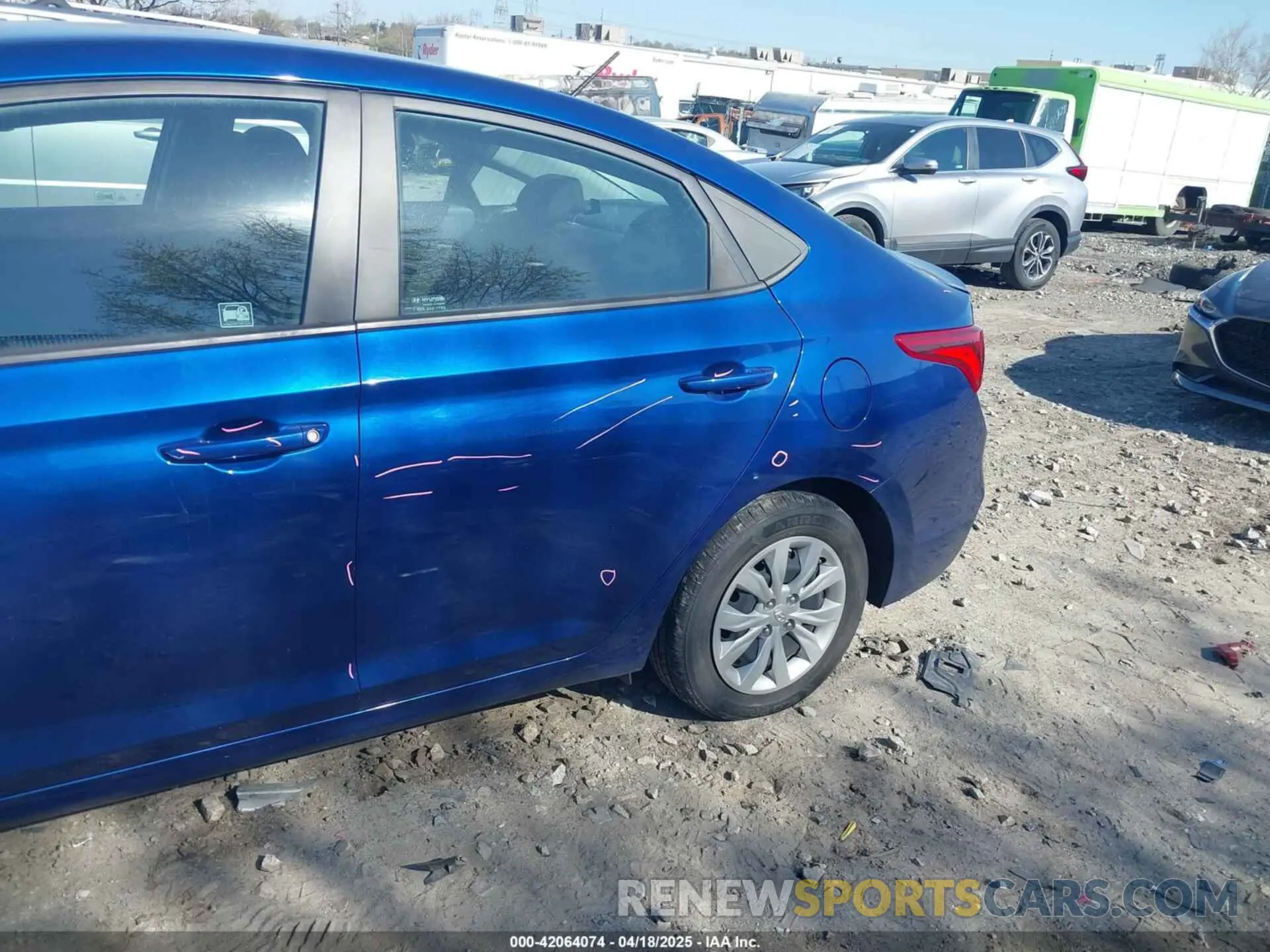20 Photograph of a damaged car 3KPC24A63ME130238 HYUNDAI ACCENT 2021