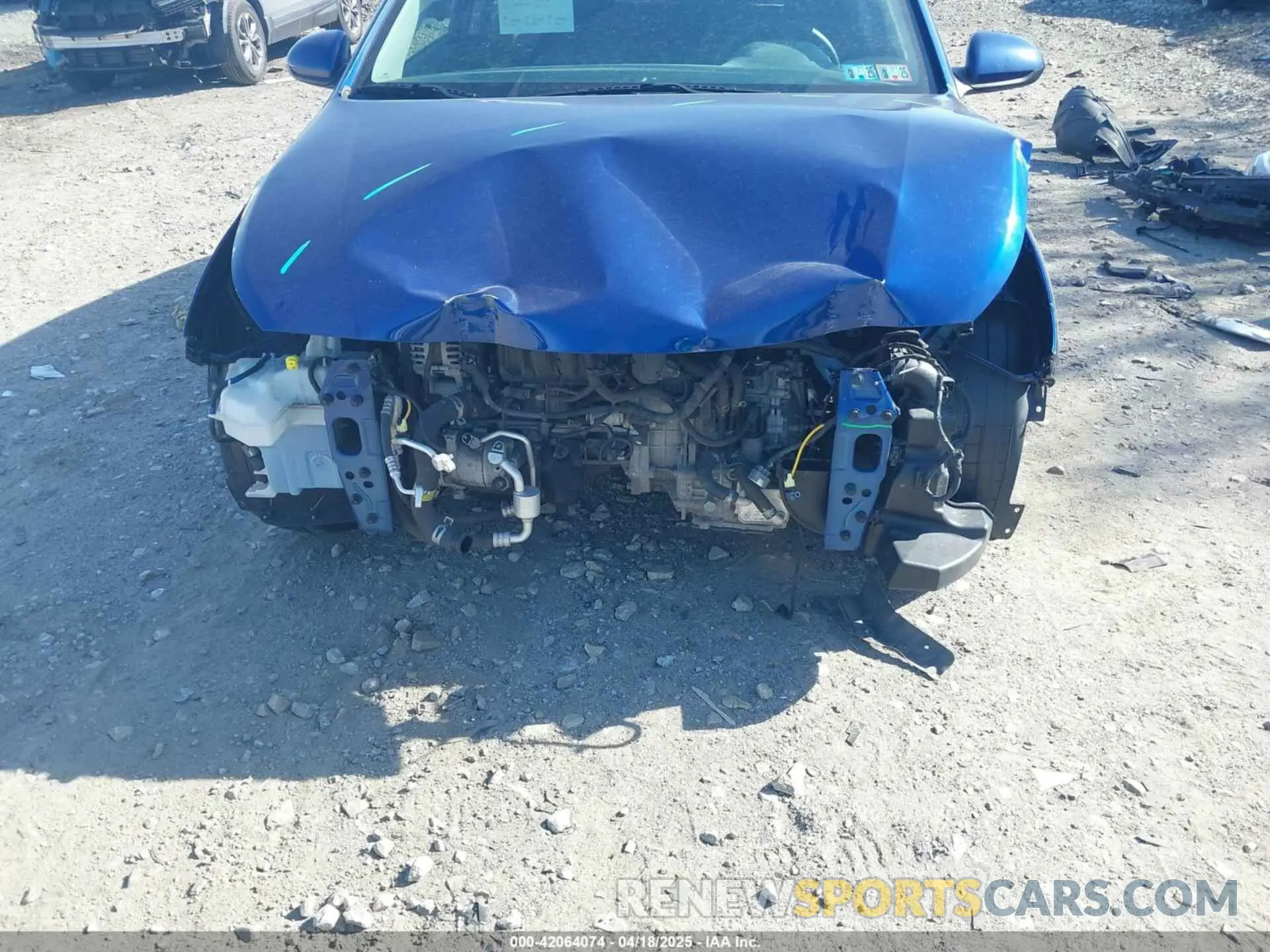 6 Photograph of a damaged car 3KPC24A63ME130238 HYUNDAI ACCENT 2021