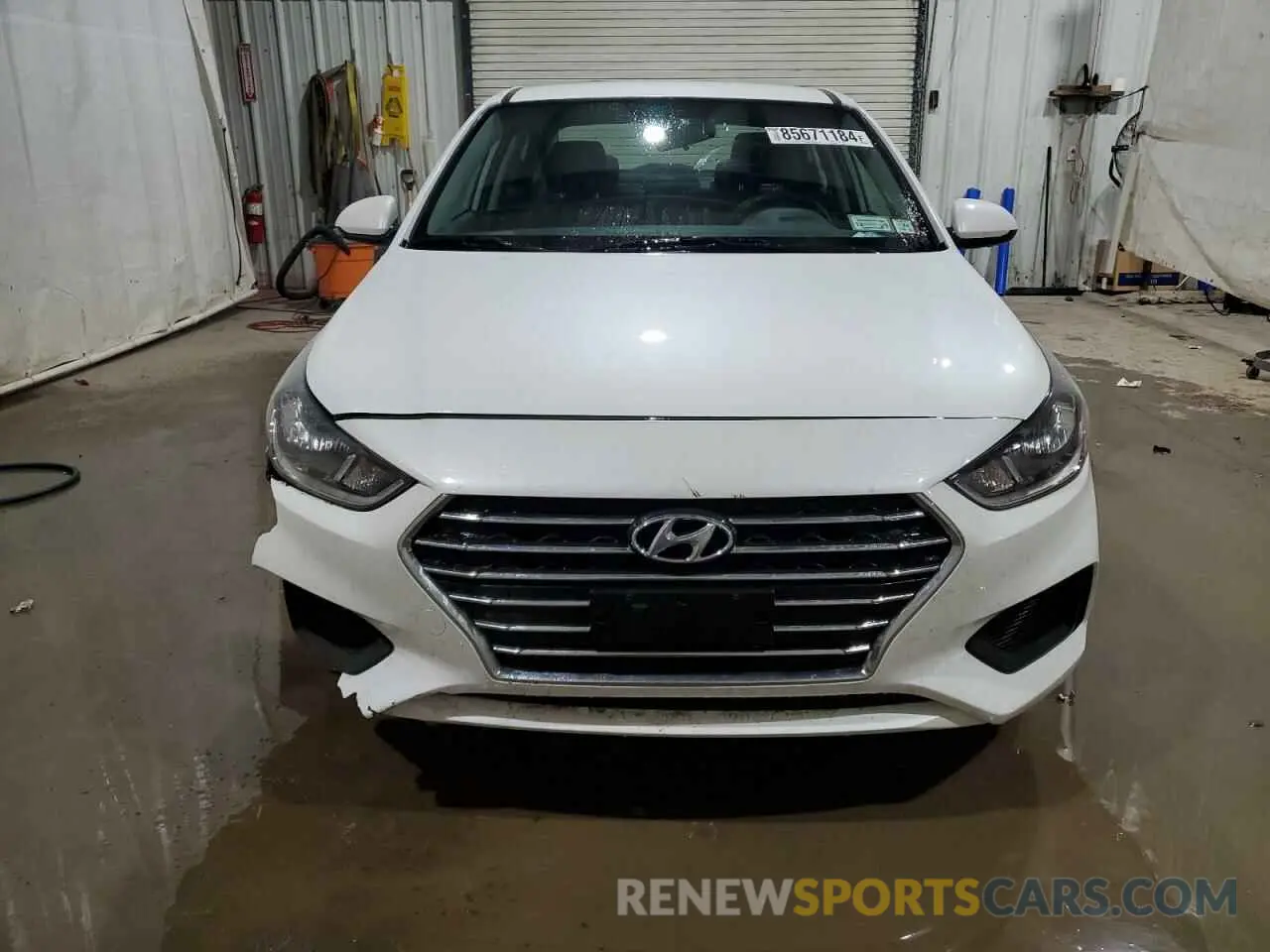 5 Photograph of a damaged car 3KPC24A63ME143149 HYUNDAI ACCENT 2021