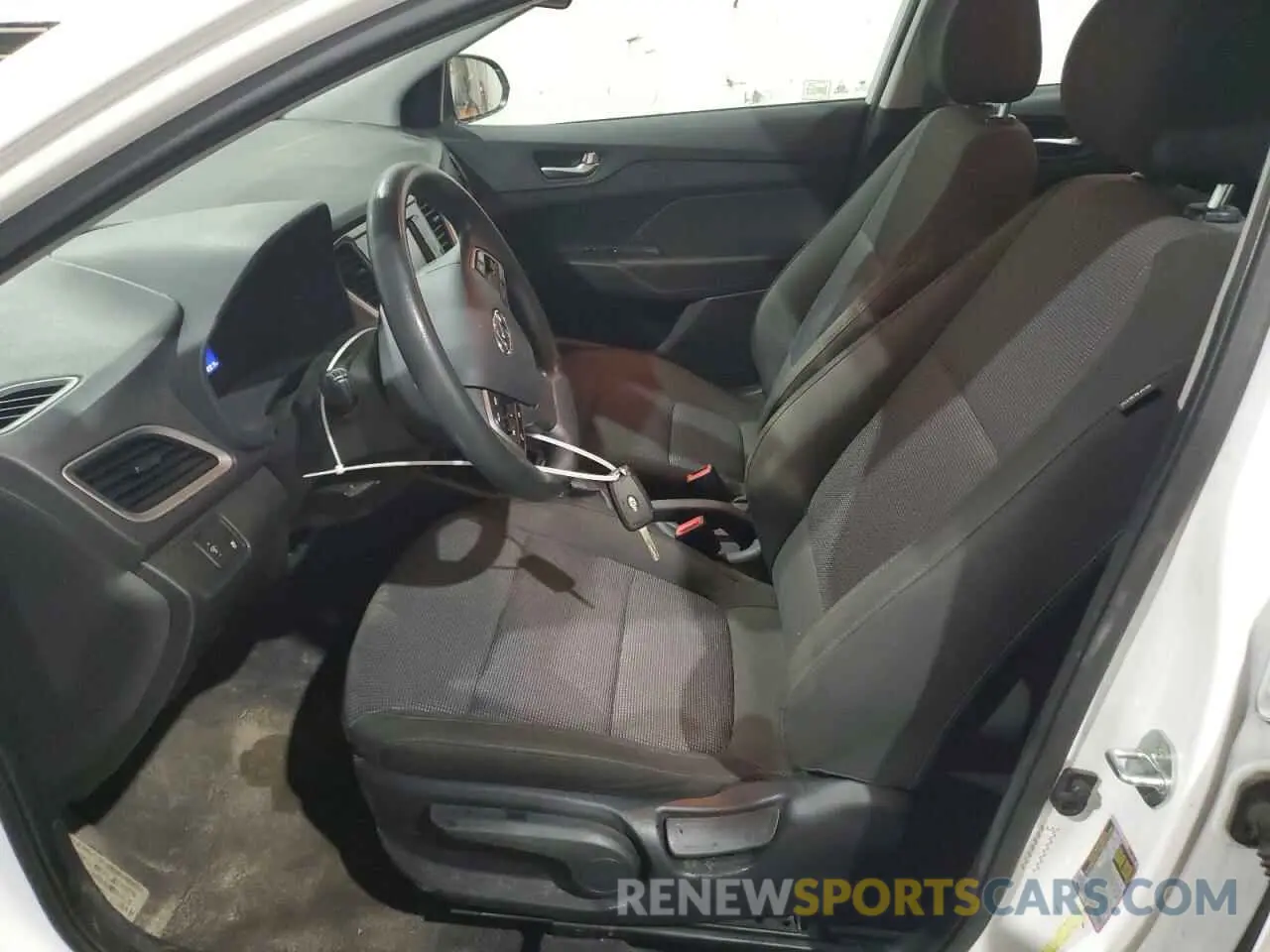 7 Photograph of a damaged car 3KPC24A63ME143149 HYUNDAI ACCENT 2021