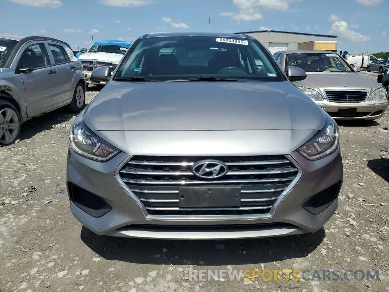 5 Photograph of a damaged car 3KPC24A63ME149355 HYUNDAI ACCENT 2021