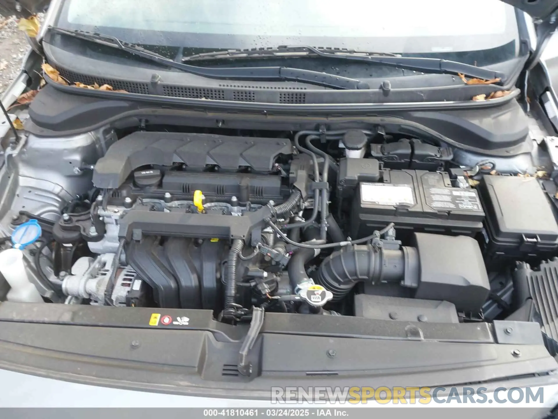 10 Photograph of a damaged car 3KPC24A64ME136307 HYUNDAI ACCENT 2021