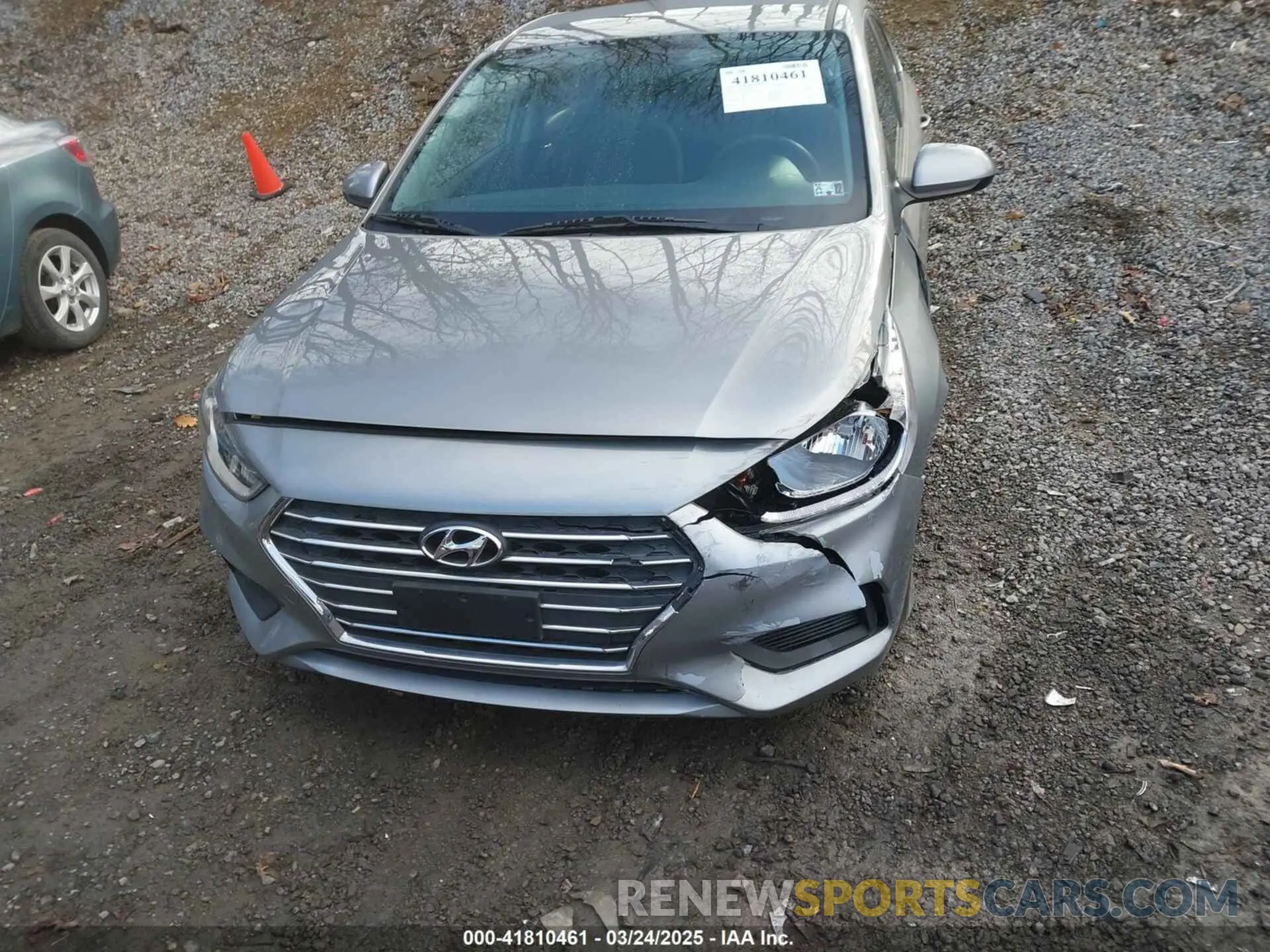 12 Photograph of a damaged car 3KPC24A64ME136307 HYUNDAI ACCENT 2021