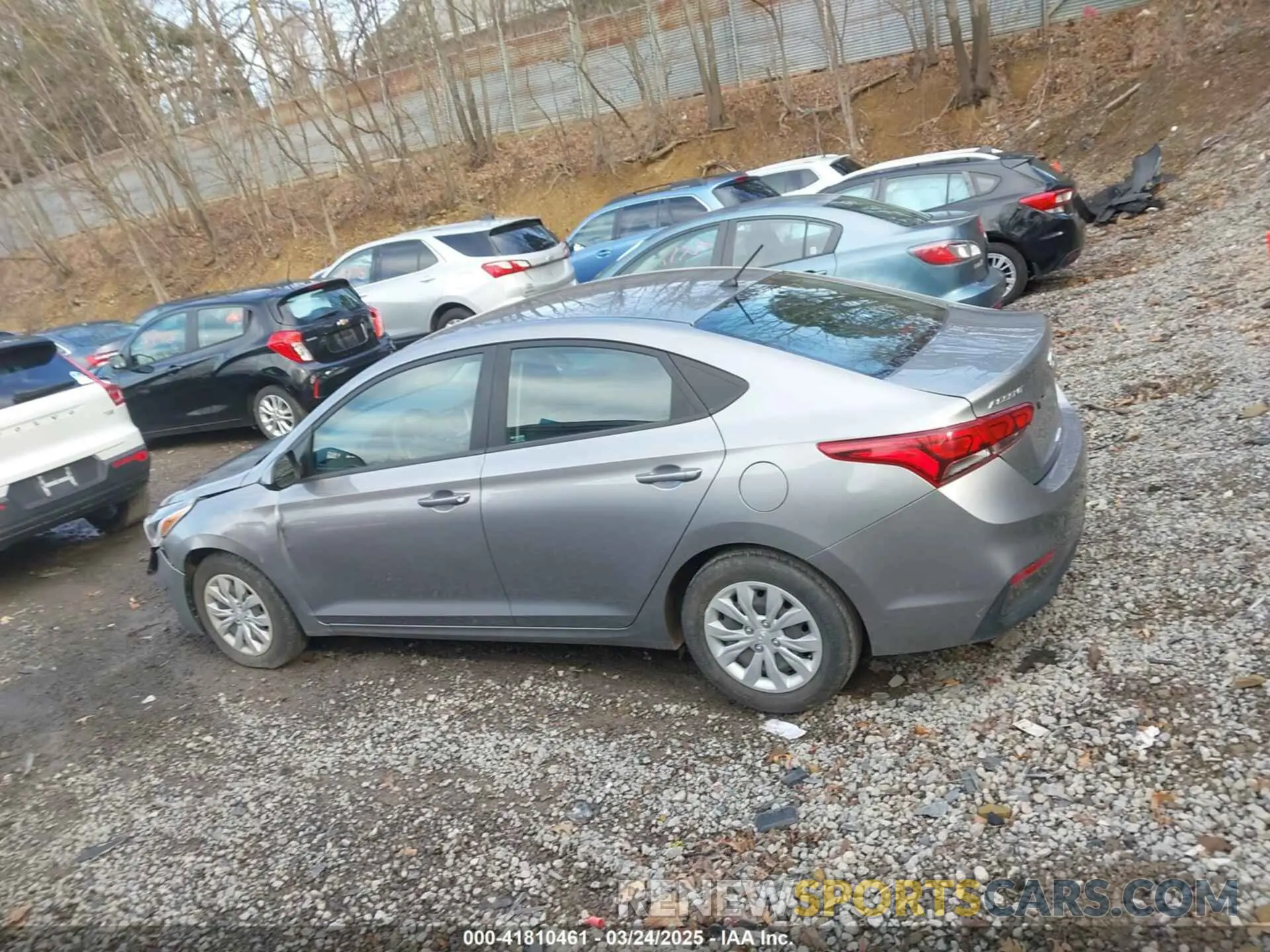 14 Photograph of a damaged car 3KPC24A64ME136307 HYUNDAI ACCENT 2021