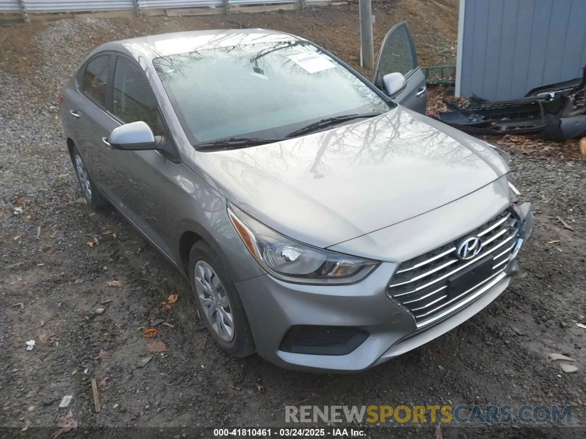 21 Photograph of a damaged car 3KPC24A64ME136307 HYUNDAI ACCENT 2021