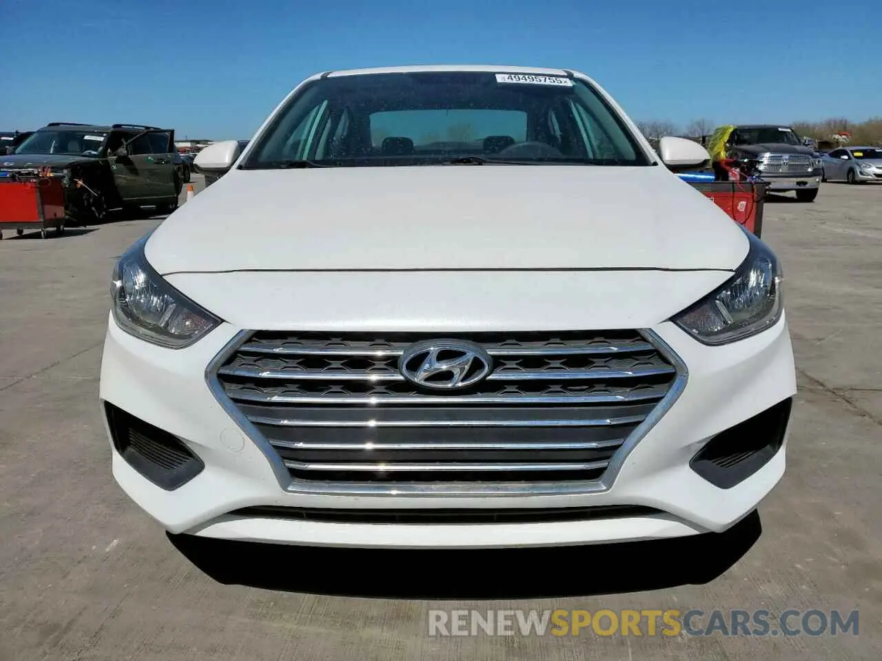 5 Photograph of a damaged car 3KPC24A64ME138364 HYUNDAI ACCENT 2021