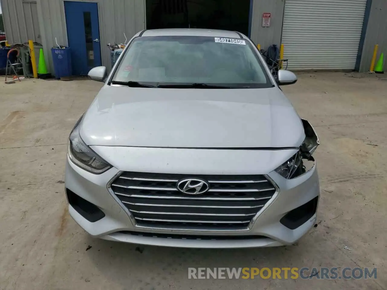 5 Photograph of a damaged car 3KPC24A64ME147212 HYUNDAI ACCENT 2021