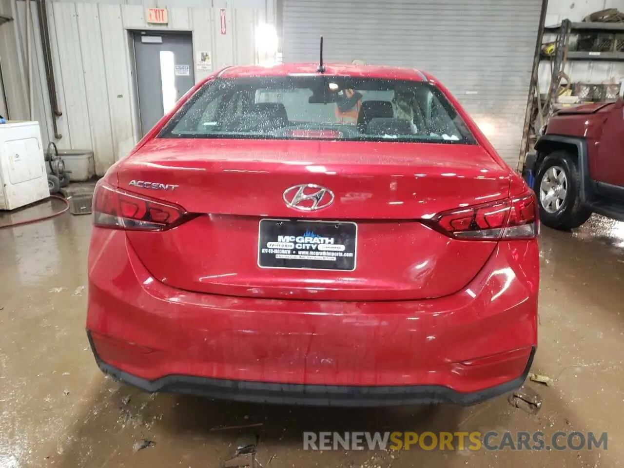 6 Photograph of a damaged car 3KPC24A65ME132959 HYUNDAI ACCENT 2021