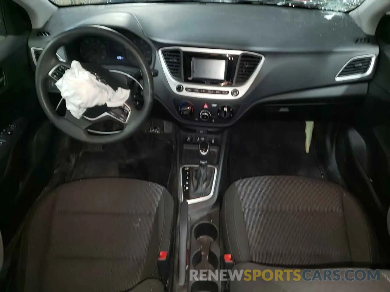 8 Photograph of a damaged car 3KPC24A65ME132959 HYUNDAI ACCENT 2021