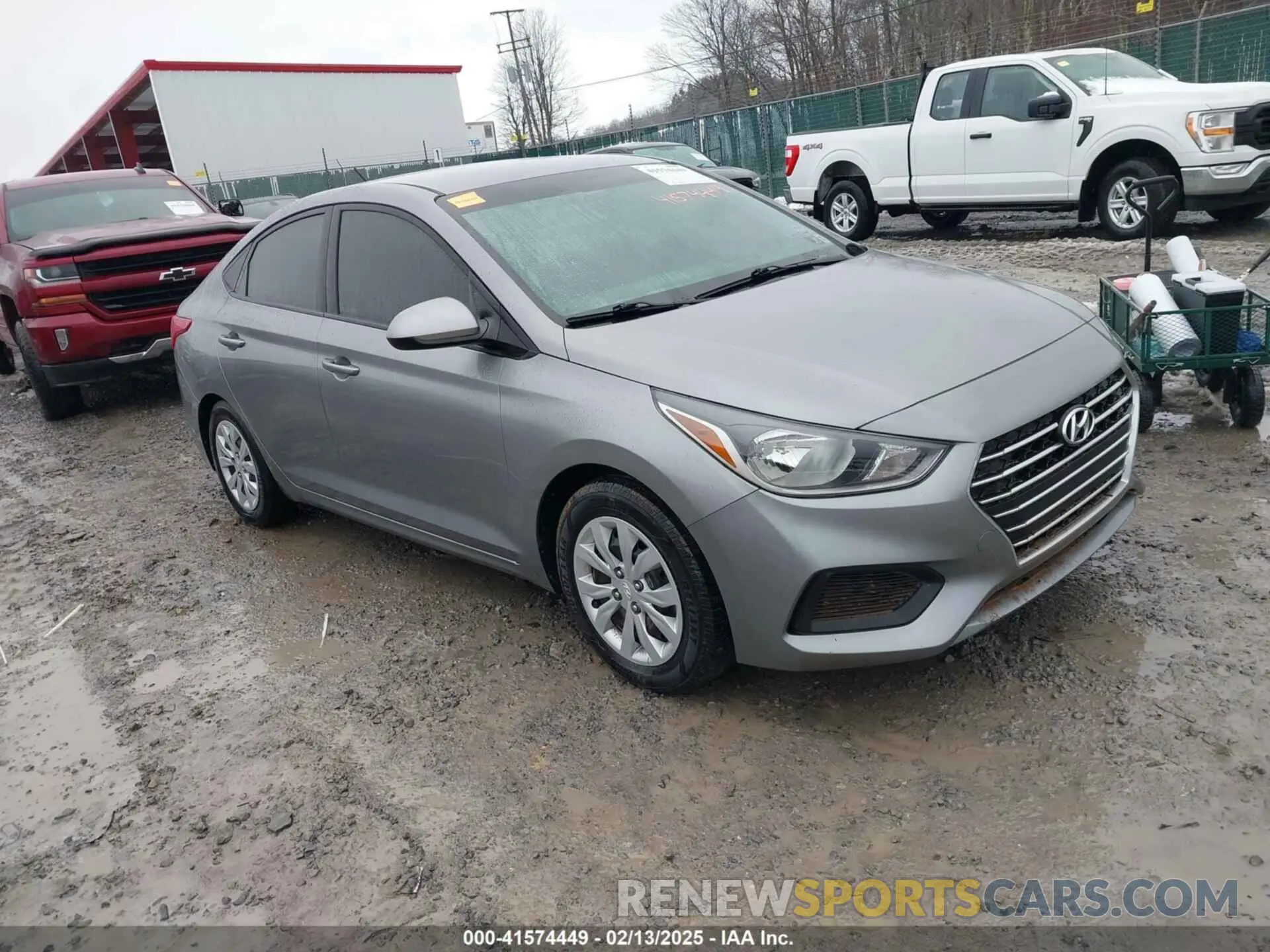 1 Photograph of a damaged car 3KPC24A65ME136297 HYUNDAI ACCENT 2021
