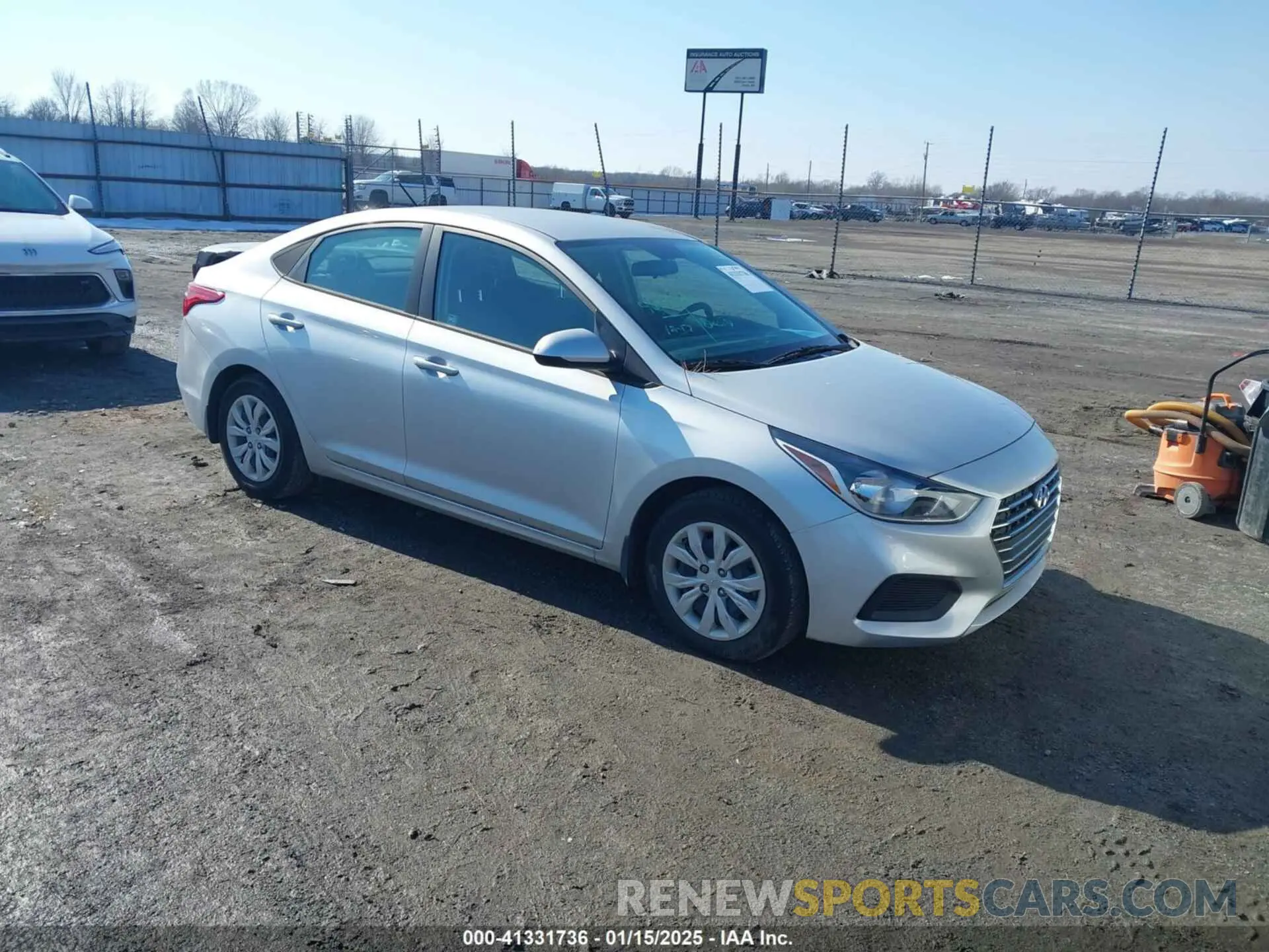 1 Photograph of a damaged car 3KPC24A65ME139281 HYUNDAI ACCENT 2021