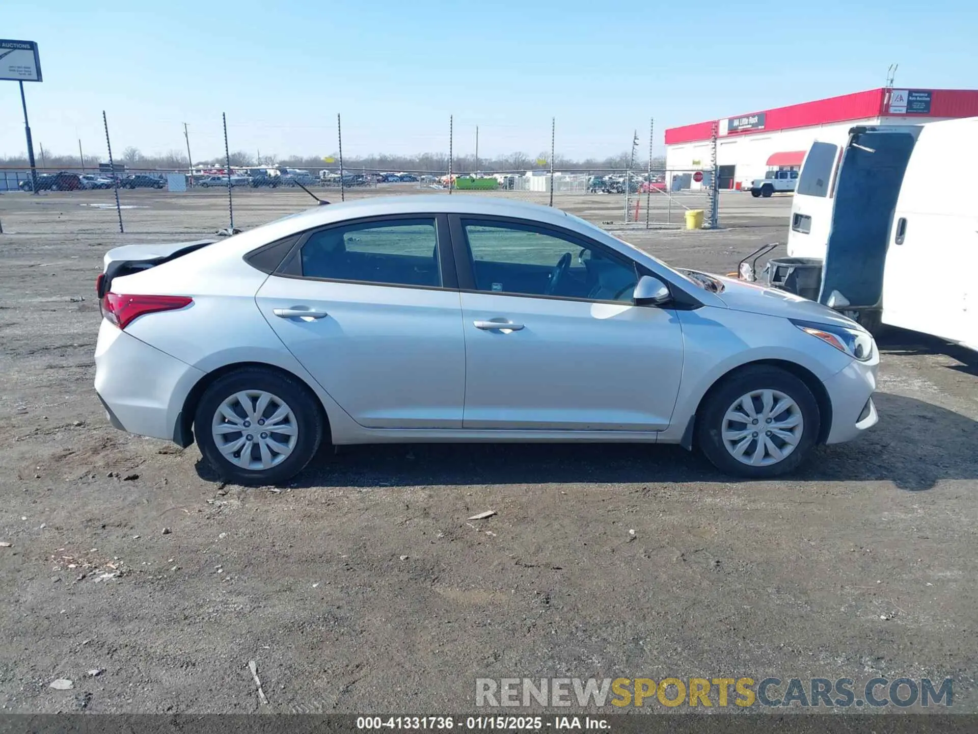 13 Photograph of a damaged car 3KPC24A65ME139281 HYUNDAI ACCENT 2021