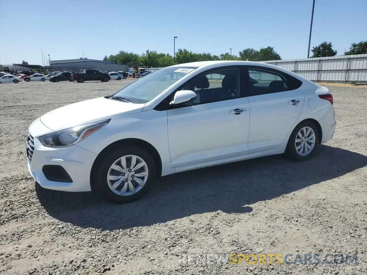 1 Photograph of a damaged car 3KPC24A66ME129570 HYUNDAI ACCENT 2021