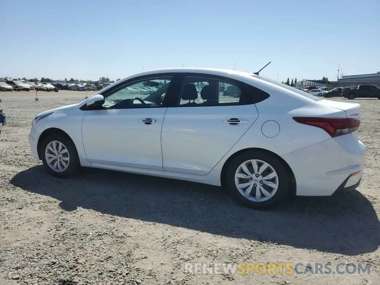 2 Photograph of a damaged car 3KPC24A66ME129570 HYUNDAI ACCENT 2021