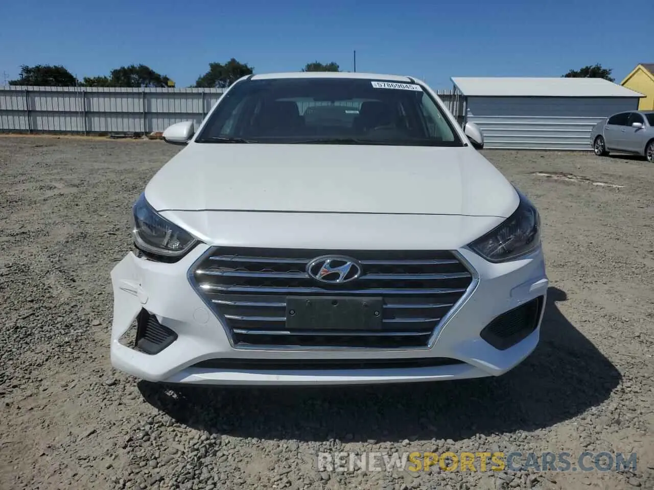5 Photograph of a damaged car 3KPC24A66ME129570 HYUNDAI ACCENT 2021