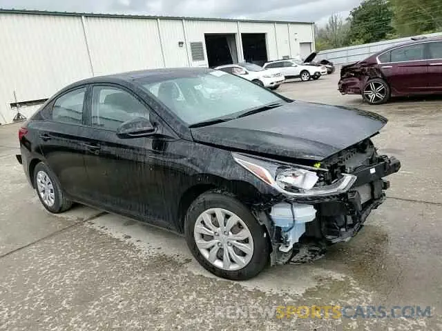 10 Photograph of a damaged car 3KPC24A66ME129861 HYUNDAI ACCENT 2021