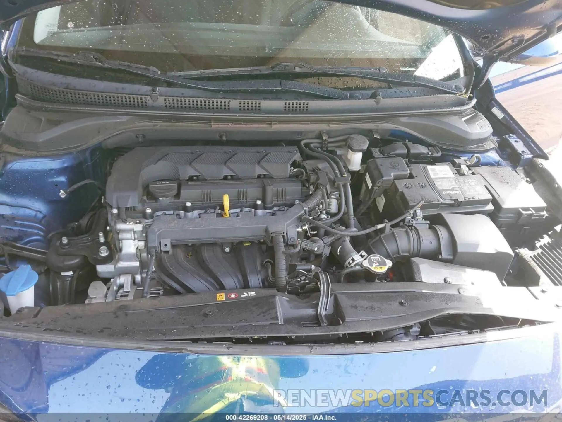 10 Photograph of a damaged car 3KPC24A66ME130508 HYUNDAI ACCENT 2021