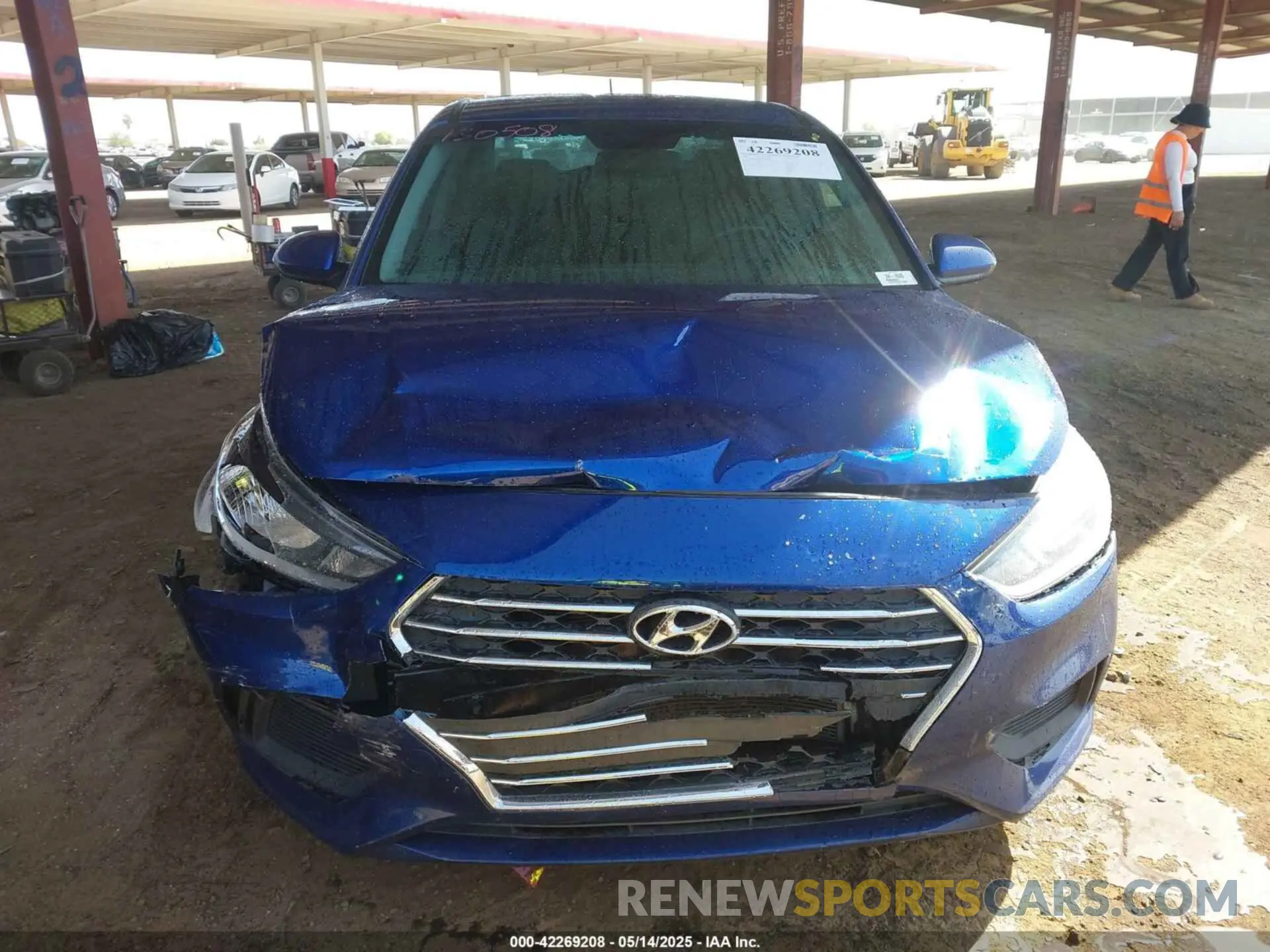 12 Photograph of a damaged car 3KPC24A66ME130508 HYUNDAI ACCENT 2021