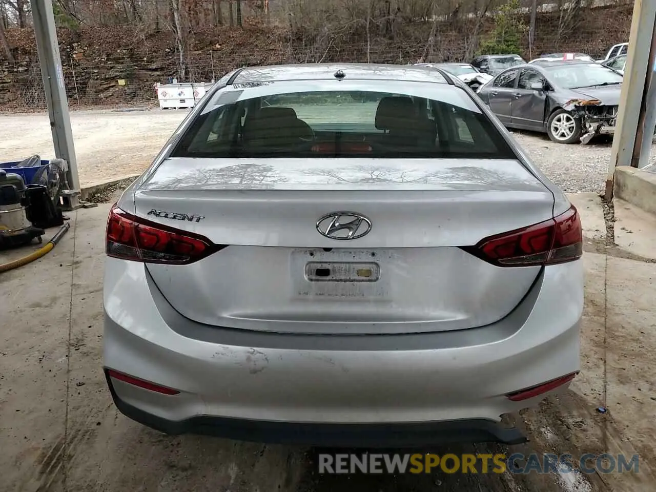 6 Photograph of a damaged car 3KPC24A66ME133988 HYUNDAI ACCENT 2021