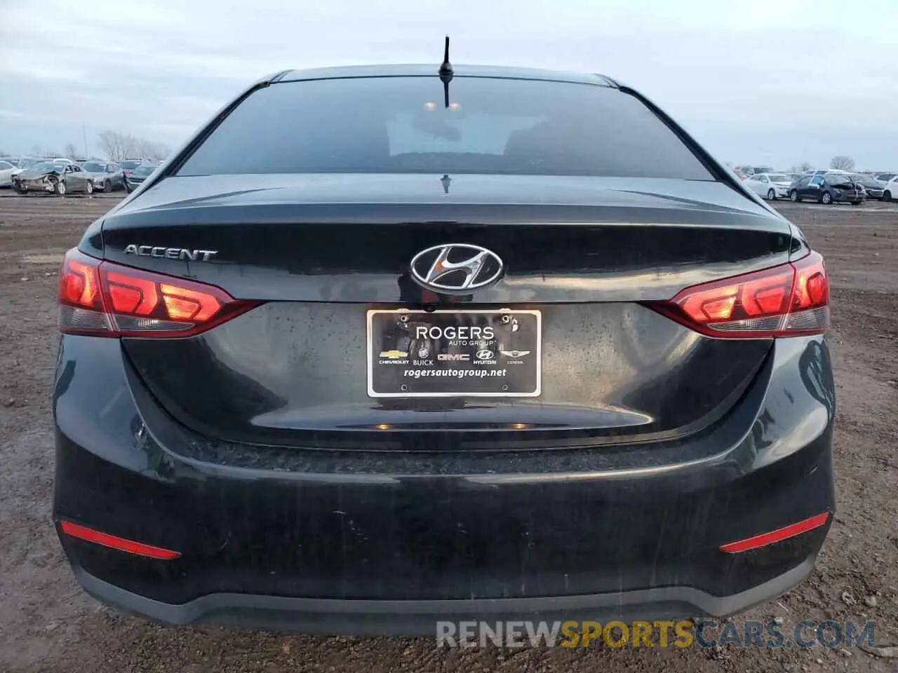 6 Photograph of a damaged car 3KPC24A66ME136549 HYUNDAI ACCENT 2021
