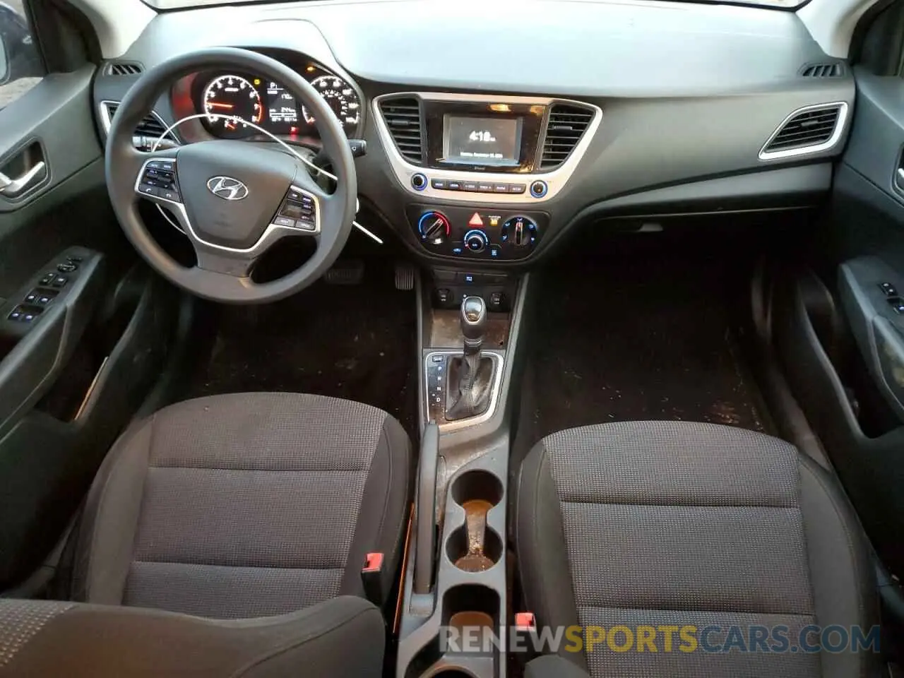 8 Photograph of a damaged car 3KPC24A66ME136549 HYUNDAI ACCENT 2021