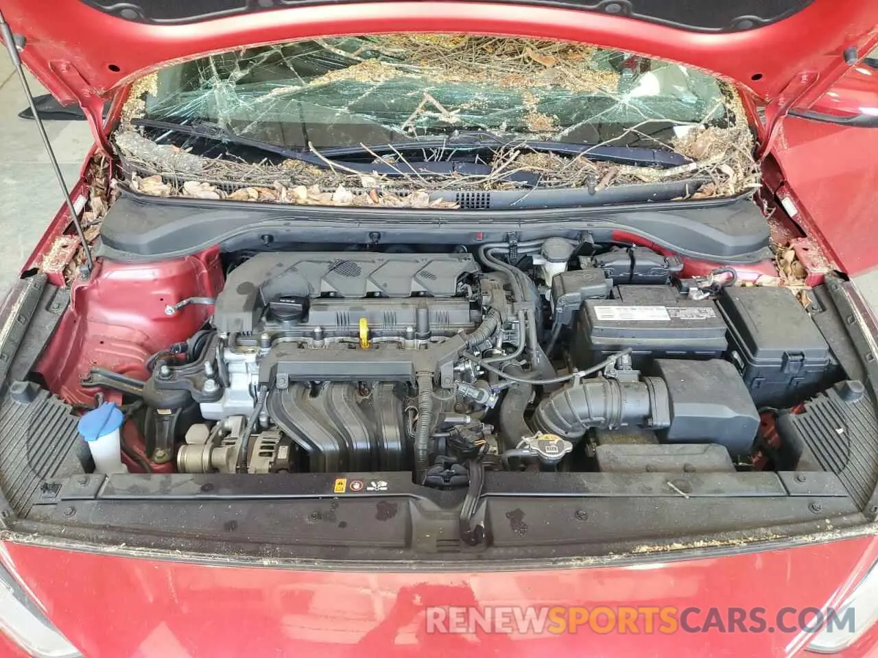 13 Photograph of a damaged car 3KPC24A66ME138088 HYUNDAI ACCENT 2021