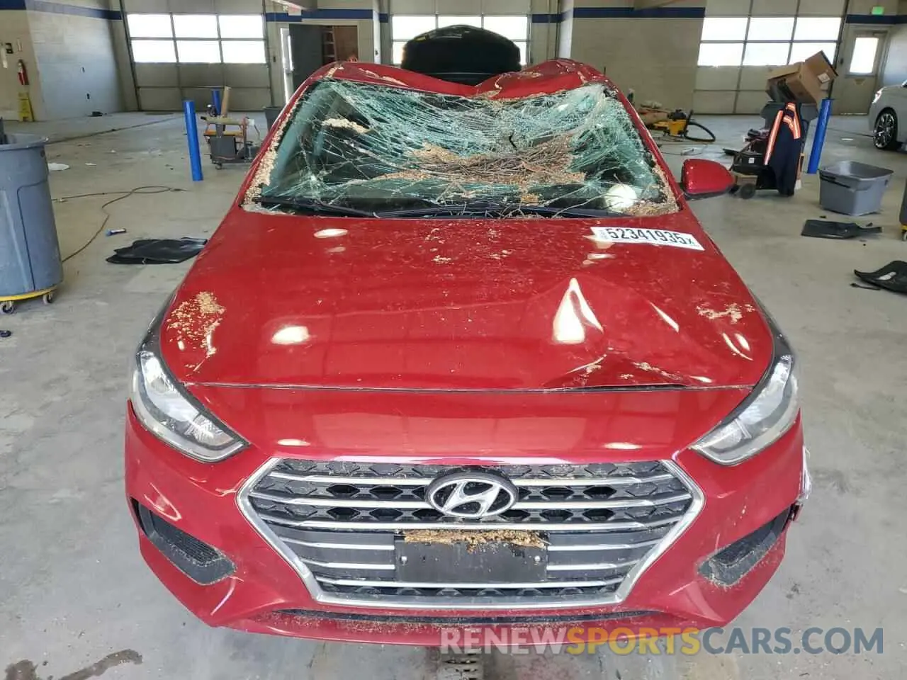 5 Photograph of a damaged car 3KPC24A66ME138088 HYUNDAI ACCENT 2021